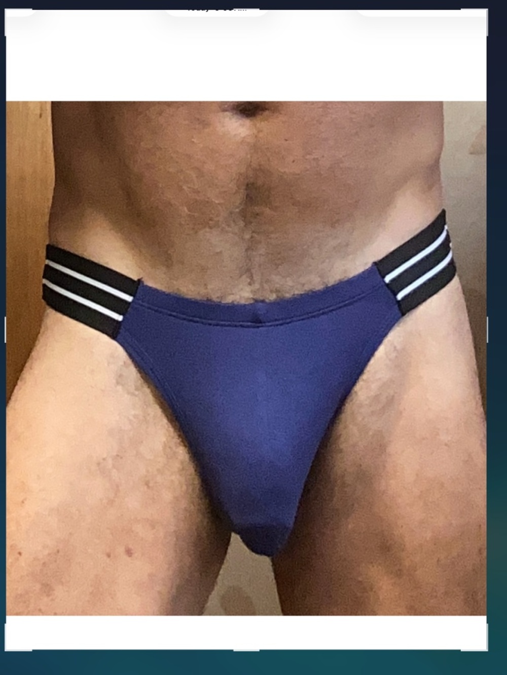 Sexy purple brief, large,